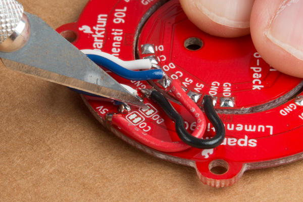 PCB Trace Being Cut on SparkFun Lumenati Boards