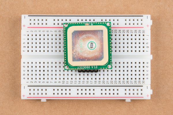 GPS Receiver on Breadboard