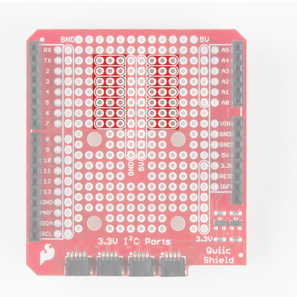 1x3 rail Arduino Shield