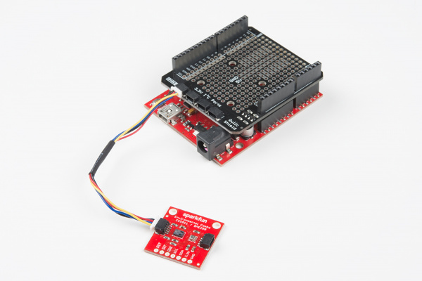 Combo Sensor to Qwiic Shield