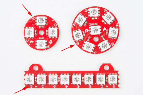 numbers labeled