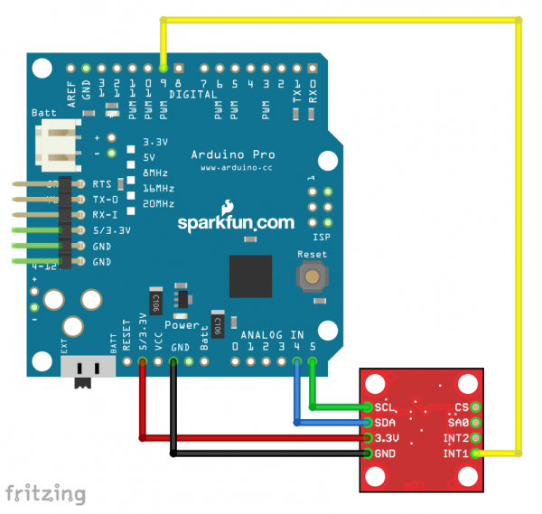 I2C Mode circuit diagram