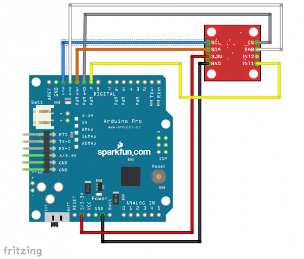 SPI Mode circuit diagram