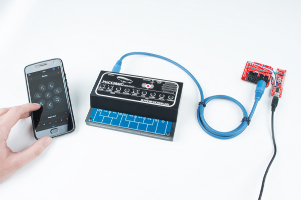 MIDI BLE Adapter with Smartphone