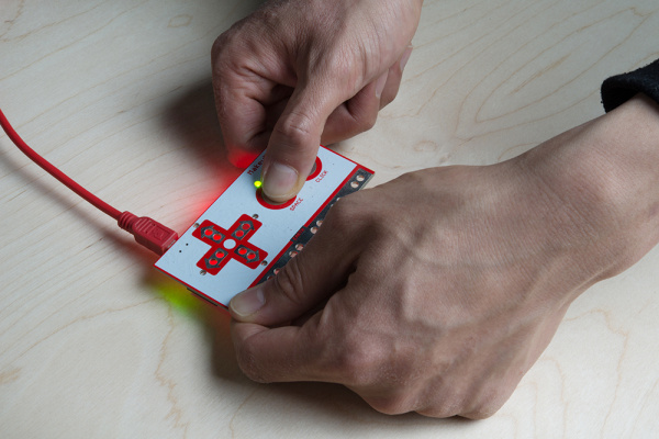 Pressing a Key on the Makey Makey with Fingers