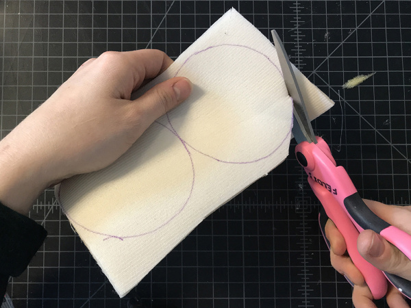 cut interfacing