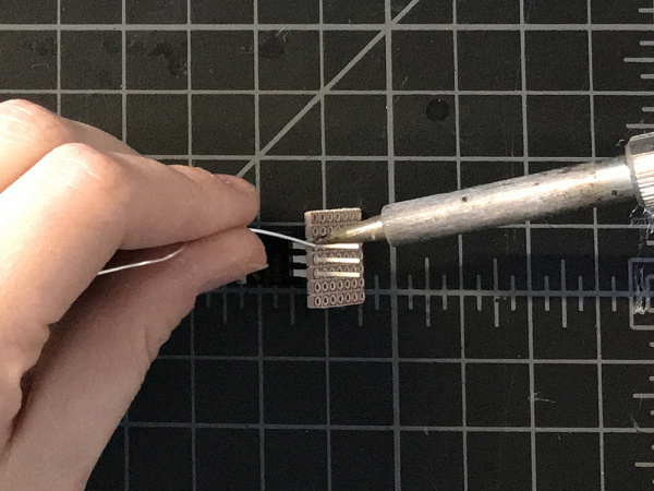 solder transistor