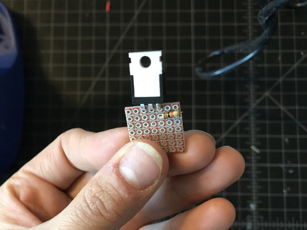 solder resistor