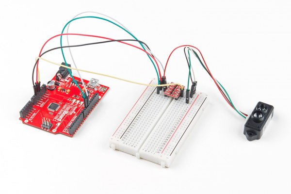 Connecting the TFMini with Arduino