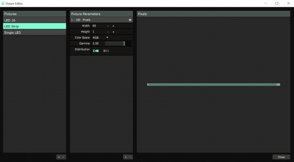 Fixture Editor