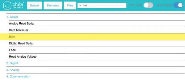 Arduino Blink Example