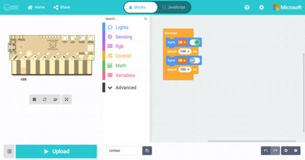 Program Chibi Chip w/ MakeCode