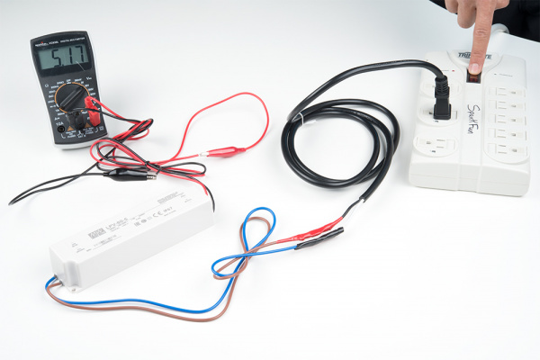Testing the LPV-60 Series Output Voltage