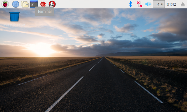 Raspbian desktop