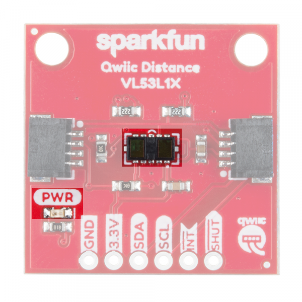 Qwiic Distance Sensor Vl53l1x Hookup Guide Sparkfun Learn 5803