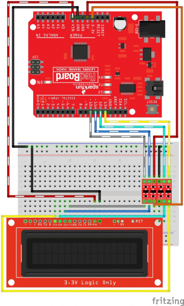 AVR-Based Serial Enabled LCDs Hookup Guide - learn.sparkfun.com