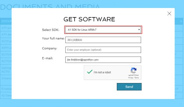 Requesting the ARMv7 SDK