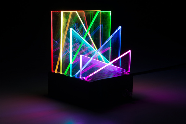 final light sculpture