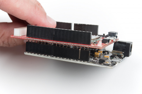 AREF pin rerouted and bent out of socket of an Arduino