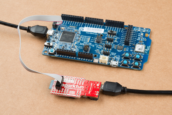 Using an nRF52840DK to program the nRF52840 Mini Breakout