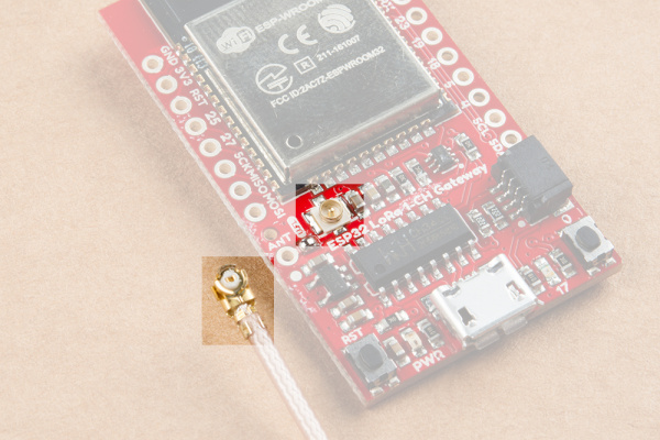 Male and Female U.FL Connectors