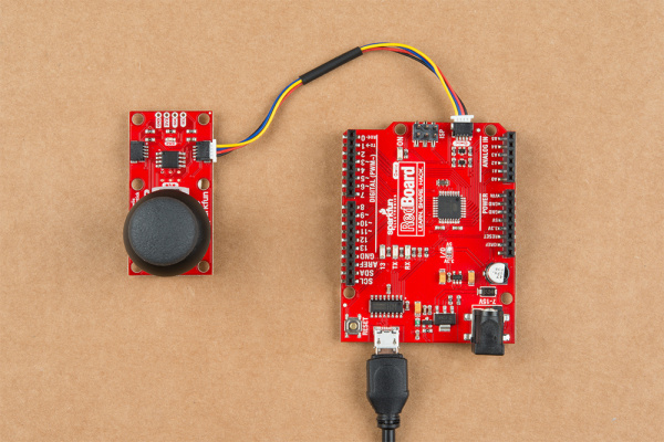 Hardware assembly with RedBoard Qwiic