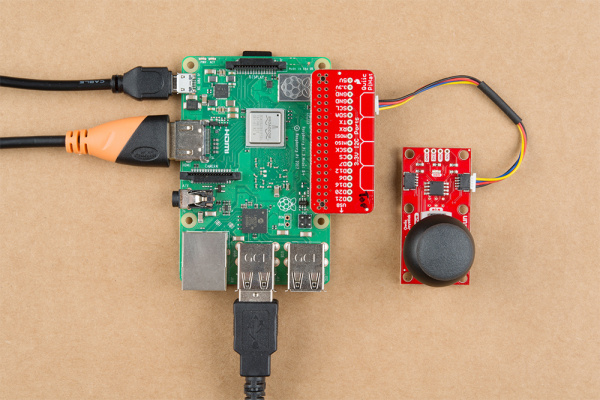 Hardware assembly with Raspberry Pi with Qwiic Hat