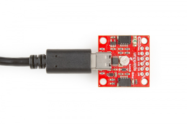 Accessing the serial interface of the compact SAM-M8Q with a USB cable