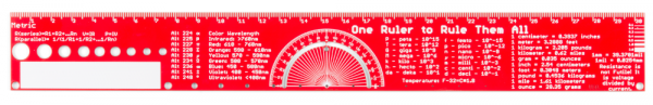 SparkFun Ruler Front