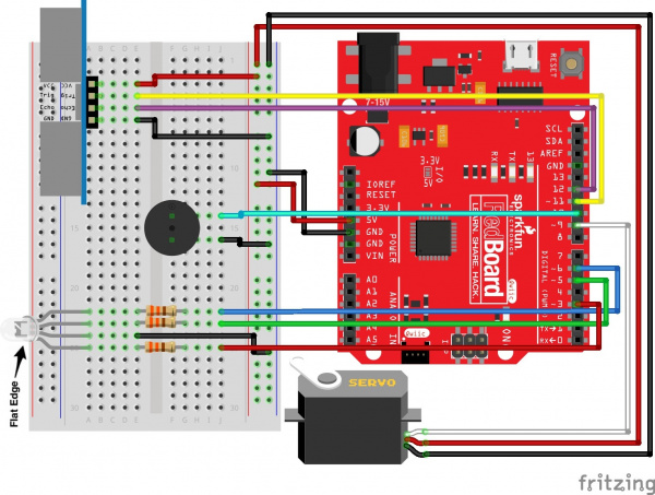 Circuit 3C Fritzing