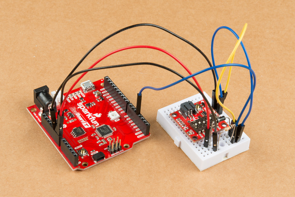 TPL connected to RedBoard Turbo  with Schottky diode and pull-down resistor