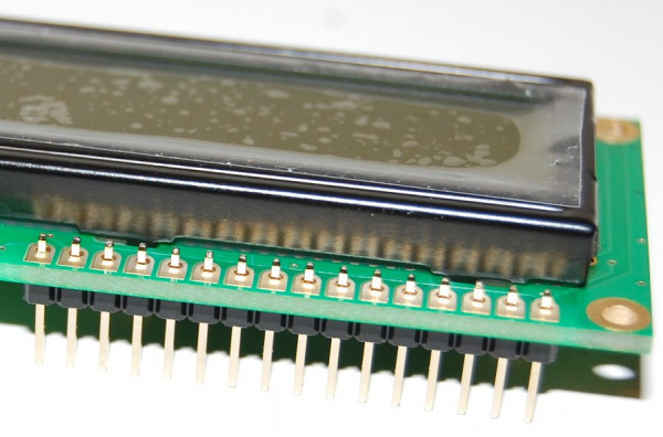 Testing Header Pins on LCD
