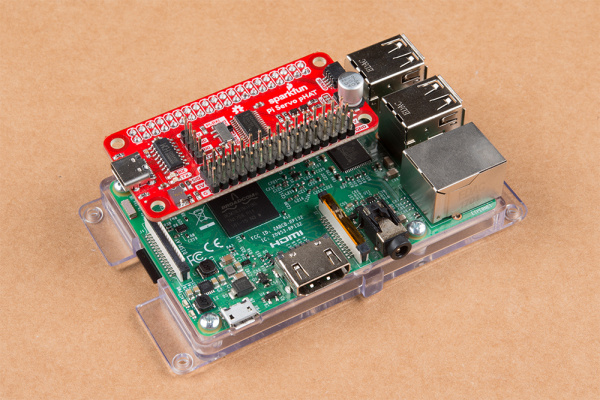 Pi Servo pHAT on Raspberry Pi 3