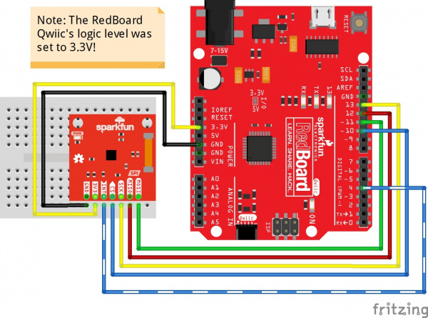 Lightning Detector Hookup Fritzing