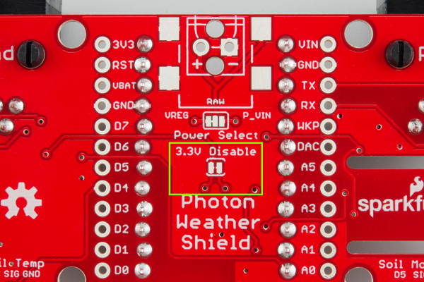 3.3V Disable jumper