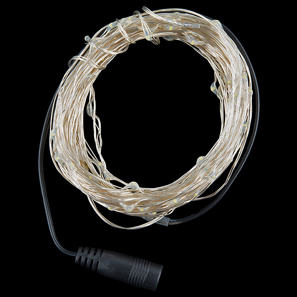 LED String Lights - RGB (10M, Barrel Jack)