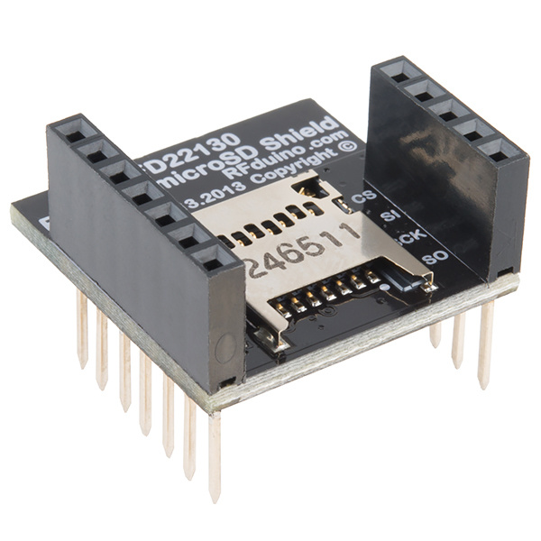 RFduino - MicroSD Shield