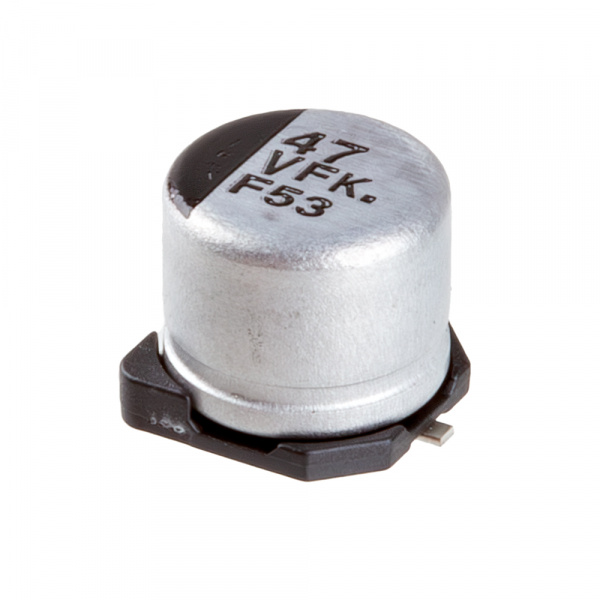 Capacitor Aluminum Electrolytic - 47µF, 20%, 35V