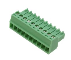 Rising Clamp Screw Socket - 10-way, 3.5mm