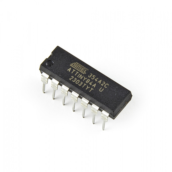 AVR®  14-Pin ATtiny Microcontroller IC - 8-Bit, 20MHz, 8KB (4K x 16) FLASH