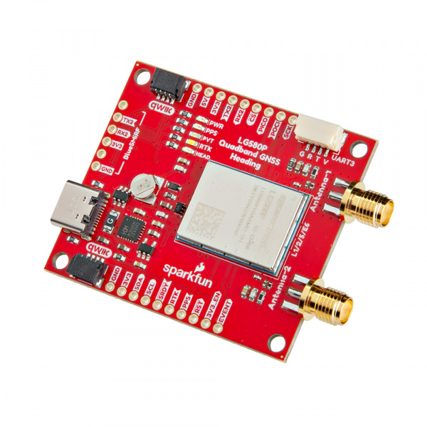 SparkFun Quadband GNSS RTK with Heading Breakout - LG580P (Qwiic)