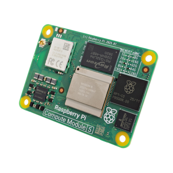 Raspberry Pi Compute Module 5 64GB - 4GB RAM (Wireless)