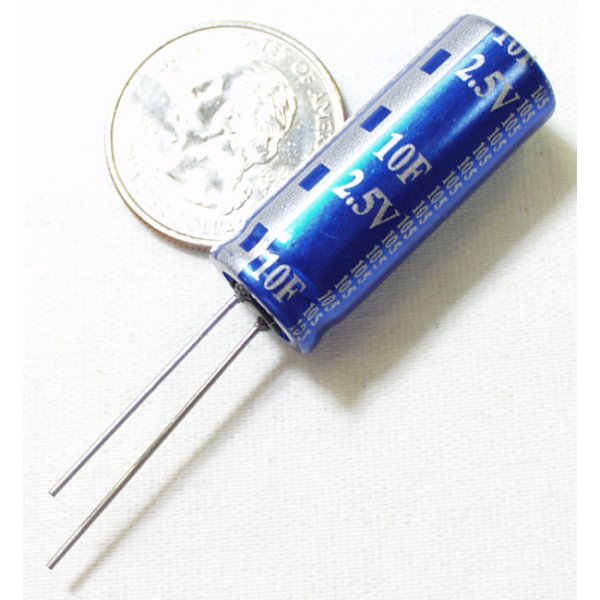 Super Capacitor - 10F/2.5V