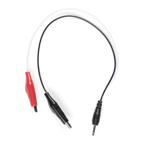 Audio Cable to Alligator Clips - 2.5mm