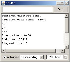 Serial capture of addition with longs