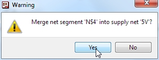 Dialog asking about merging net segments