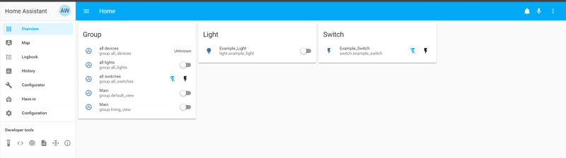 Unused entities page